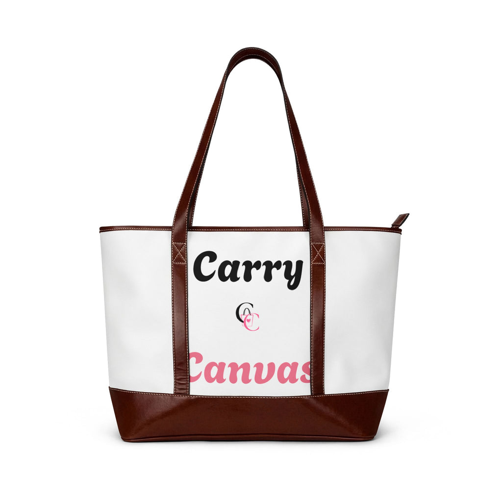 CarryCanvas Signature Monogram Tote Personalizable