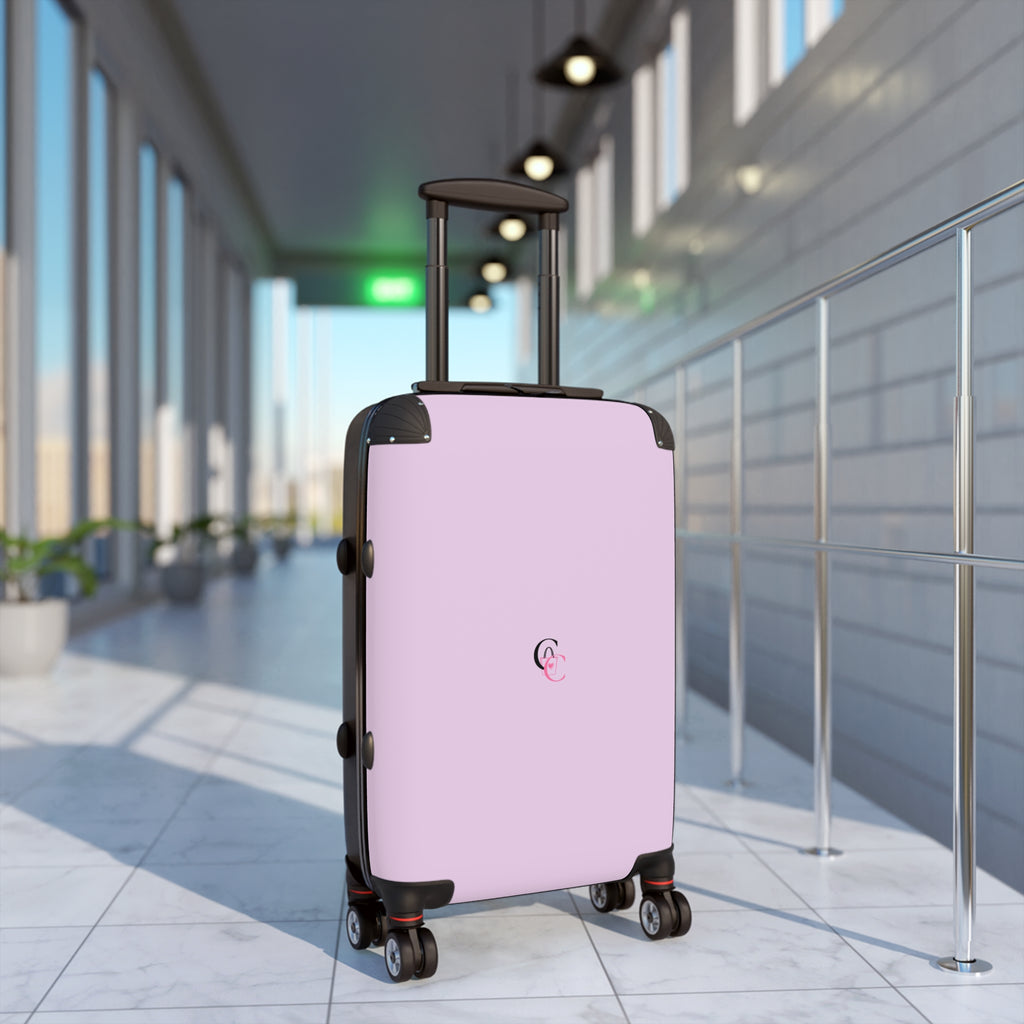 CarryCanvas Pink Monogram Carry-On Suitcase