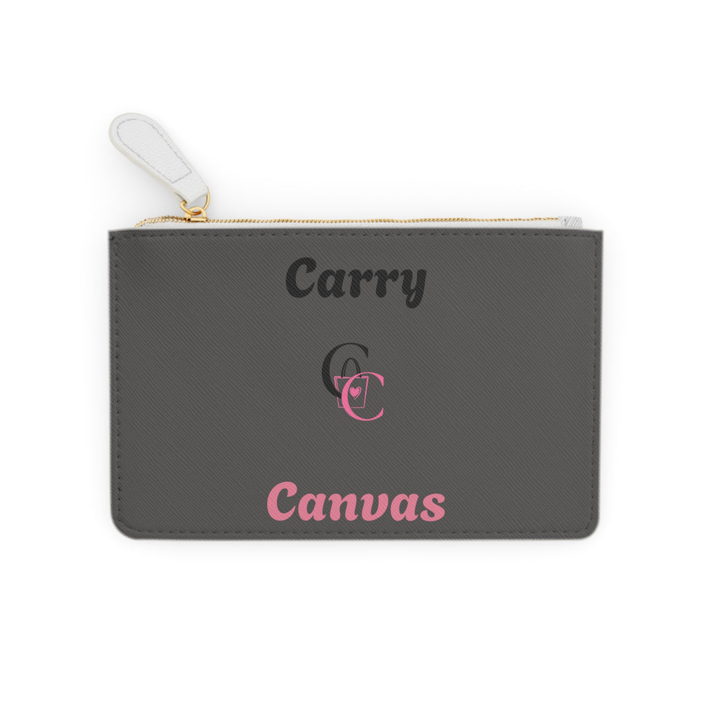 CarryCanvas Monogram Mini Clutch Personalizable