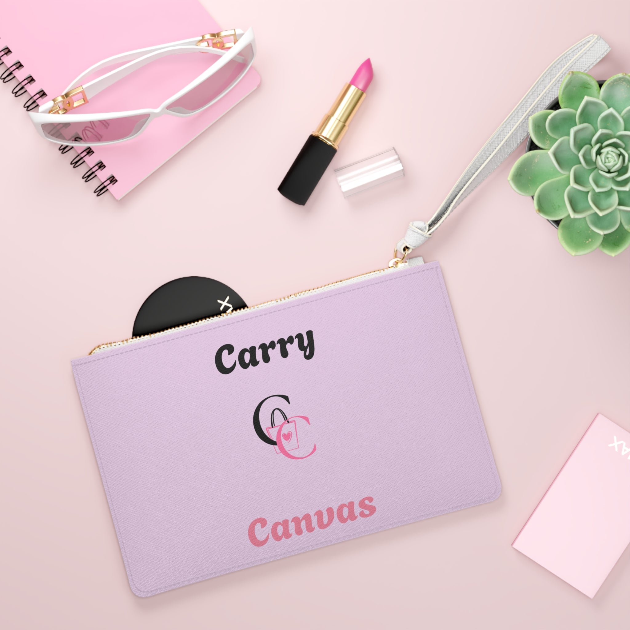 CarryCanvas Signature Wristlet Clutch Personalizable