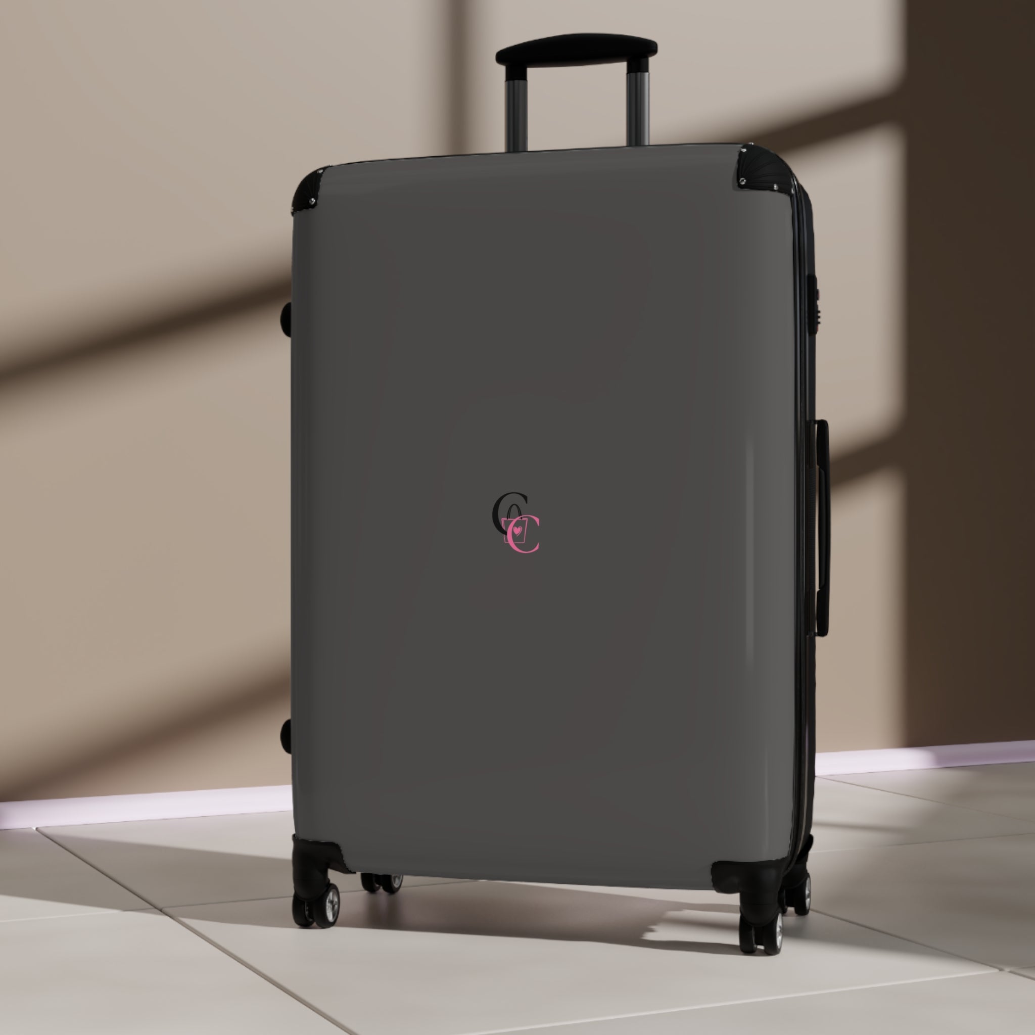 CarryCanvas Black Monogram Carry-On Suitcase