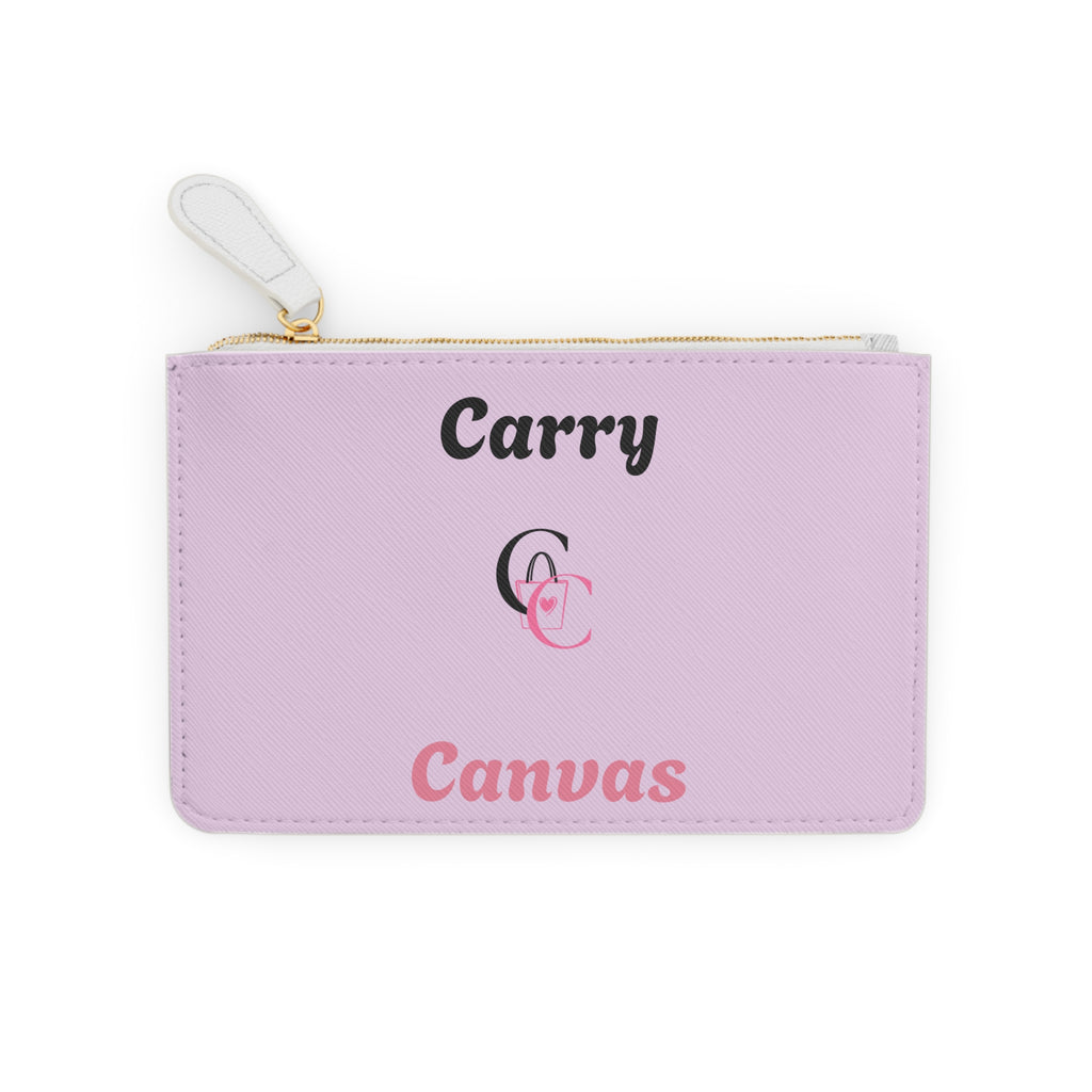 CarryCanvas Monogram Mini Clutch Personalizable