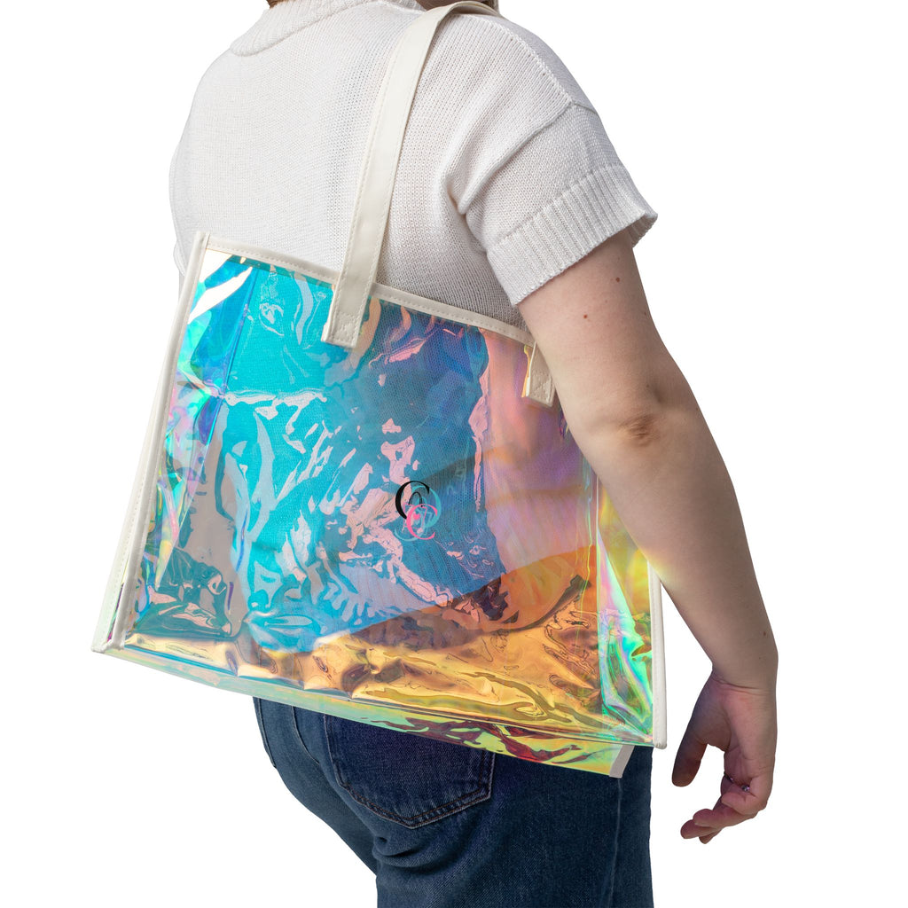 CarryCanvas Holographic Beach Tote Bag