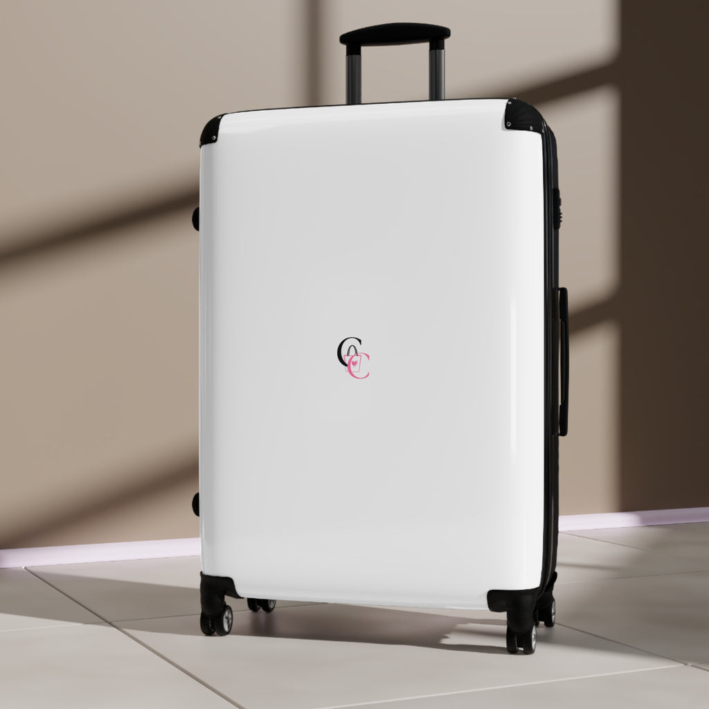 CarryCanvas white Monogram Carry-On Suitcase
