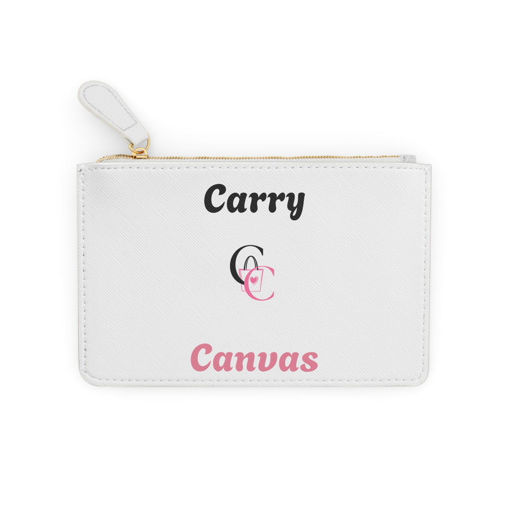 CarryCanvas Monogram Mini Clutch Personalizable