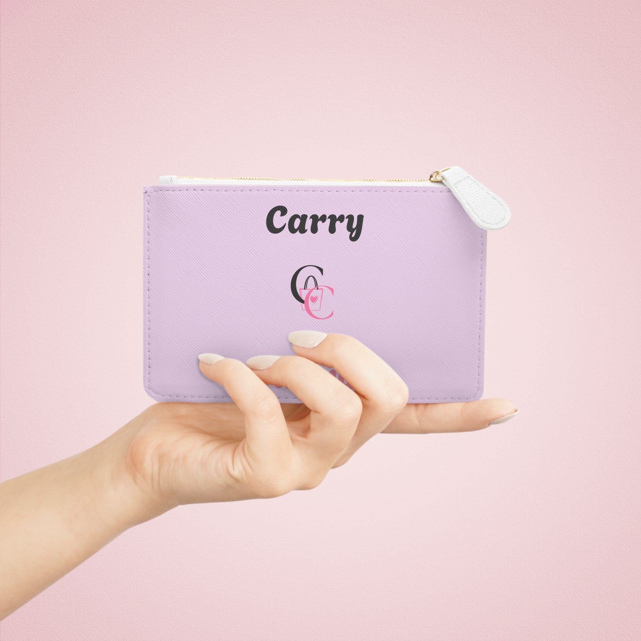 CarryCanvas Monogram Mini Clutch Personalizable