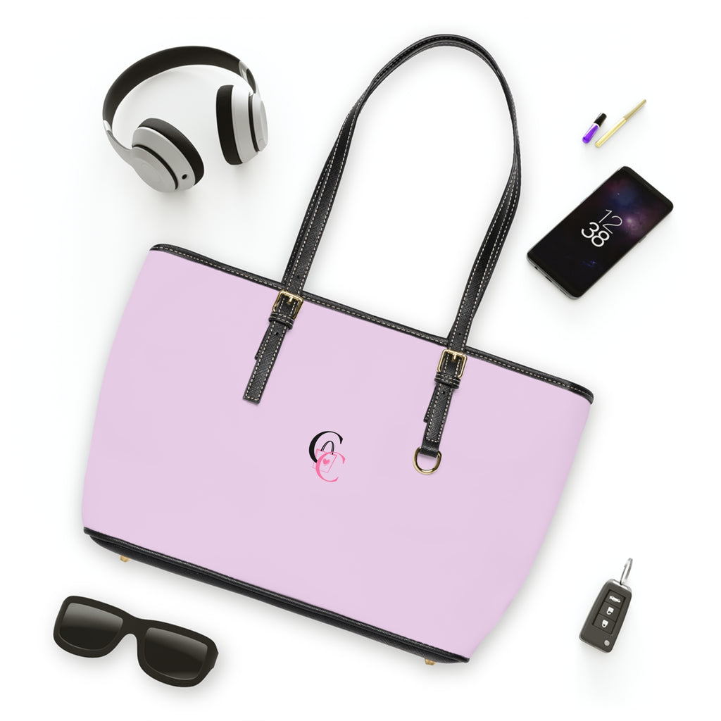 CarryCanvas Monogram Pink Tote Bag
