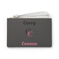 CarryCanvas Signature Wristlet Clutch Personalizable