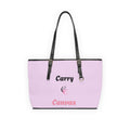 CarryCanvas Monogram PinkTote Bag Personalizable