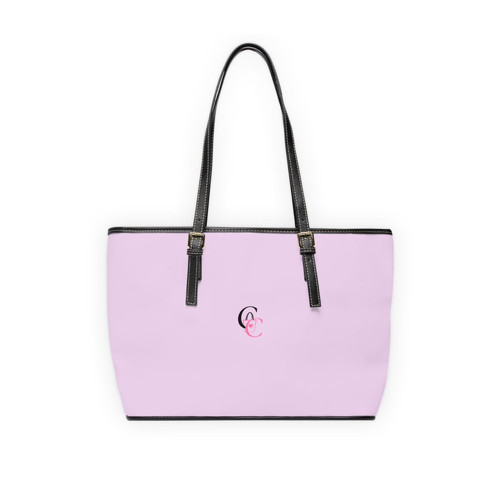 CarryCanvas Monogram Pink Tote Bag