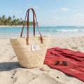 CarryCanvas Riviera Straw Tote