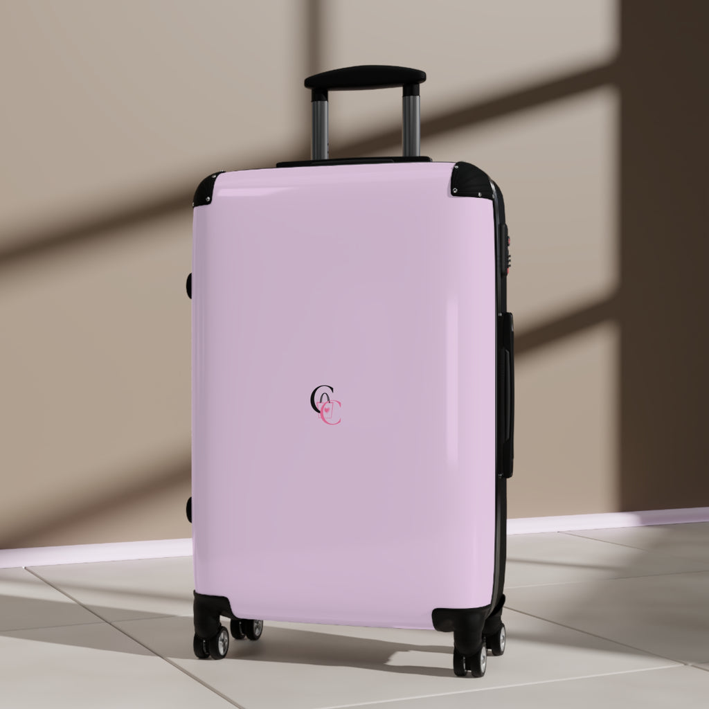 CarryCanvas Pink Monogram Carry-On Suitcase