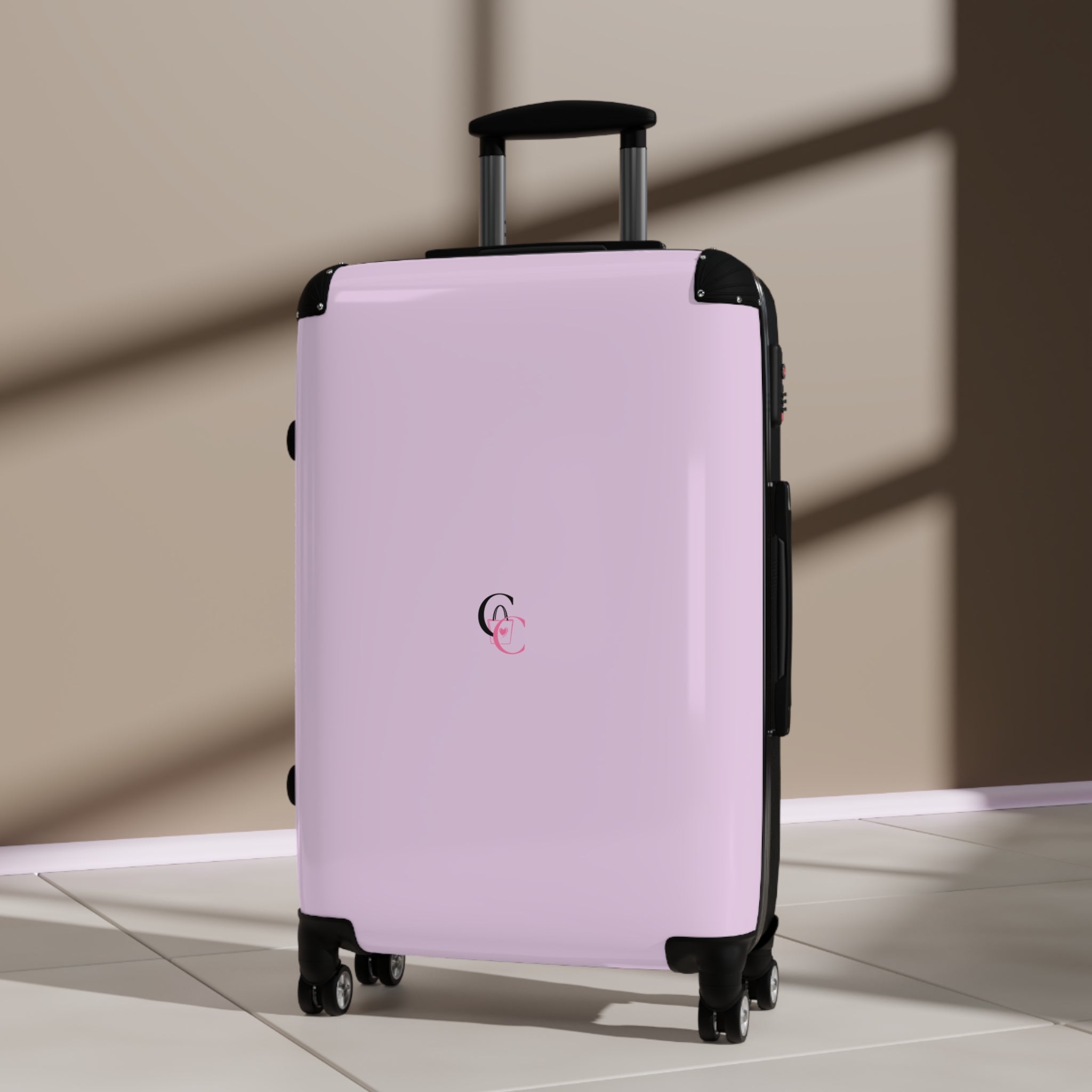 CarryCanvas Pink Monogram Carry-On Suitcase