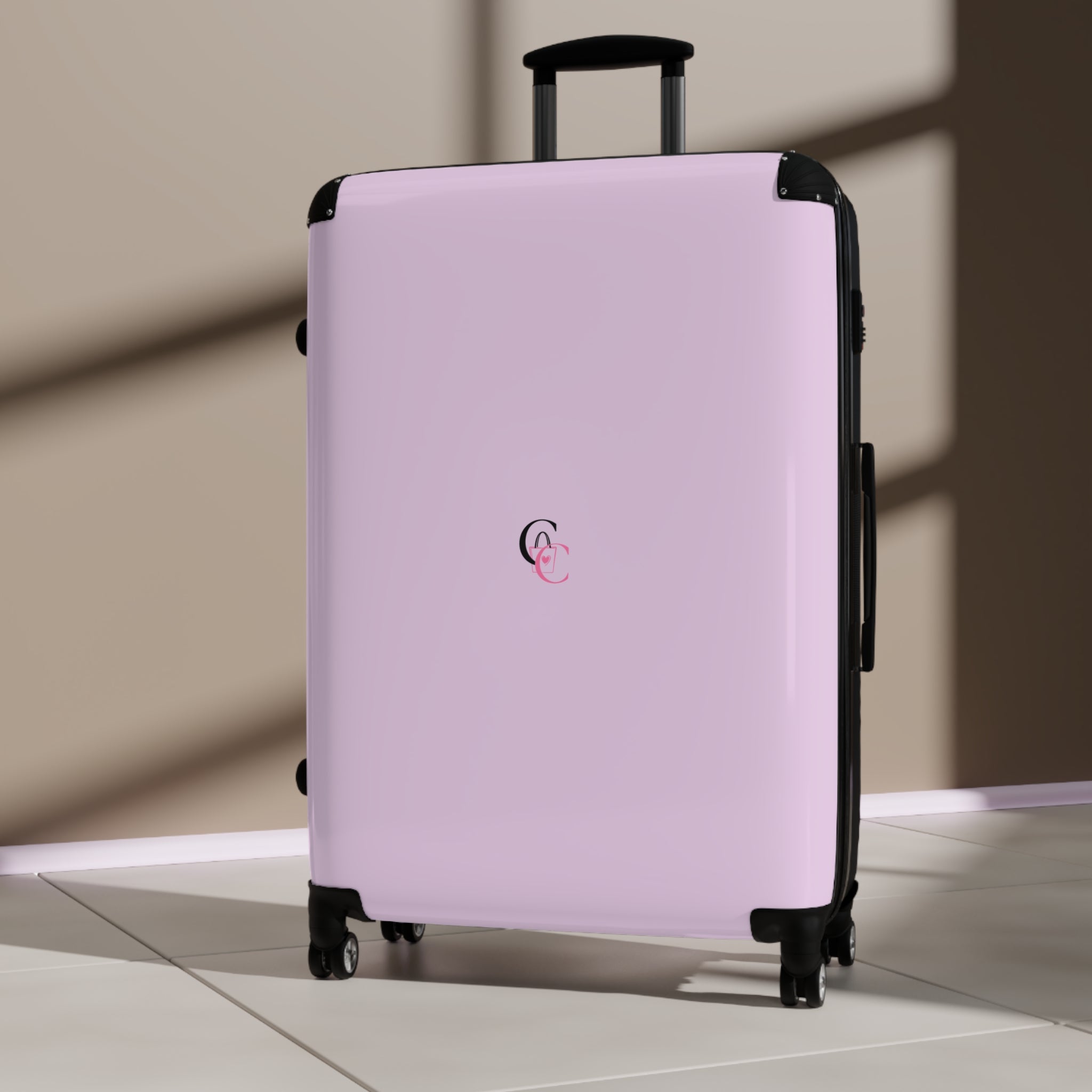 CarryCanvas Pink Monogram Carry-On Suitcase