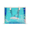 CarryCanvas Holographic Beach Tote Bag