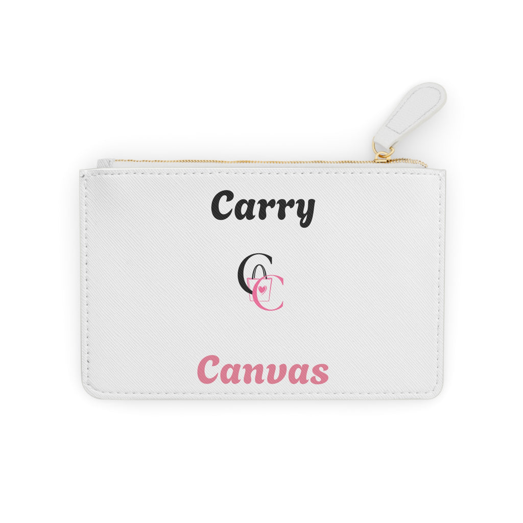 CarryCanvas Monogram Mini Clutch Personalizable