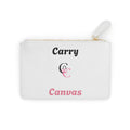 CarryCanvas Monogram Mini Clutch Personalizable