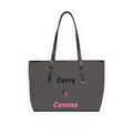 CarryCanvas Monogram BlackTote Bag Personalizable