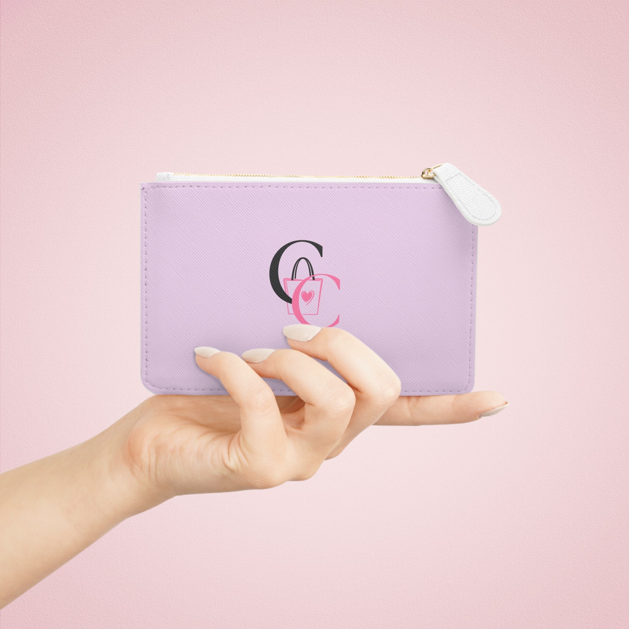 CarryCanvas Monogram Mini Clutch