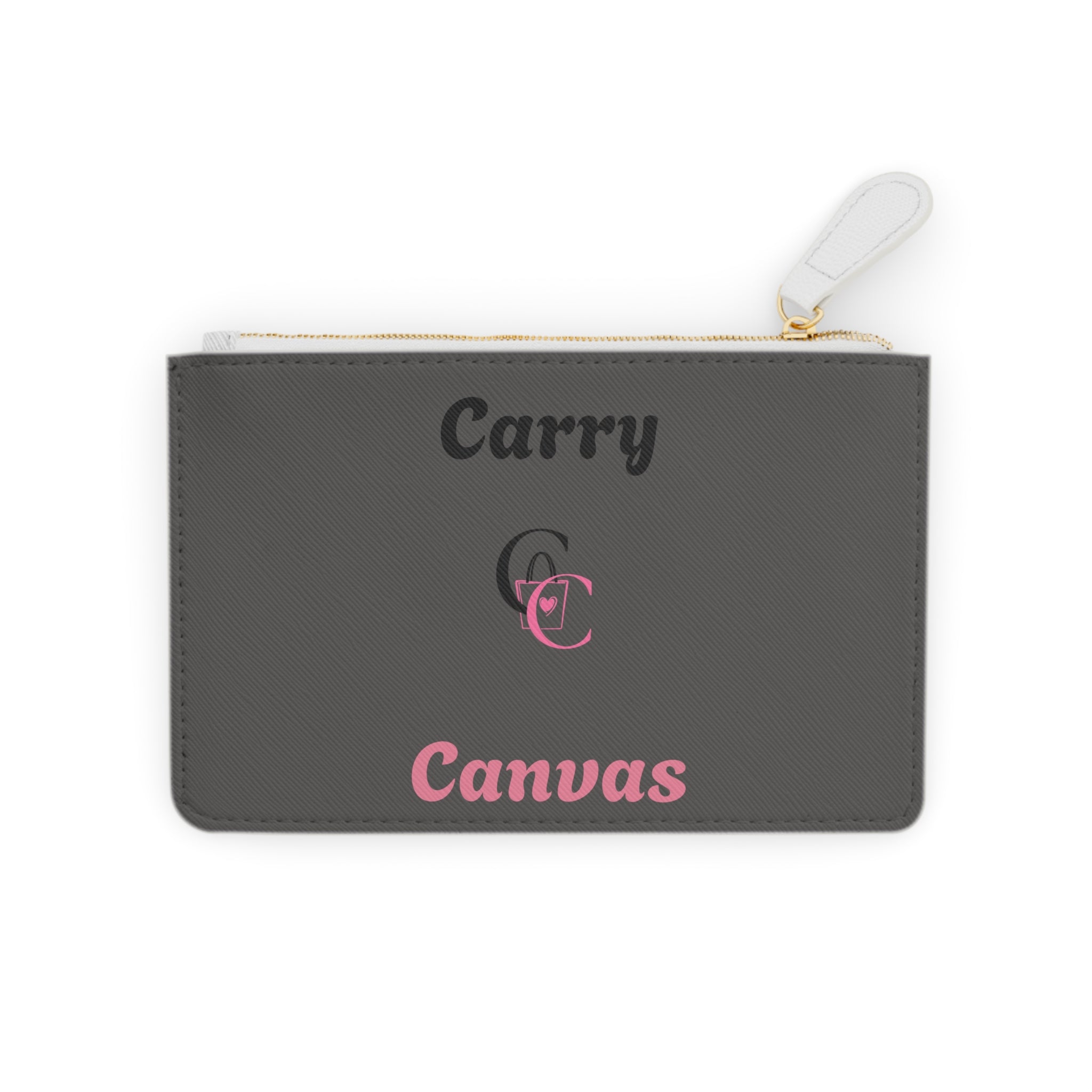 CarryCanvas Monogram Mini Clutch Personalizable