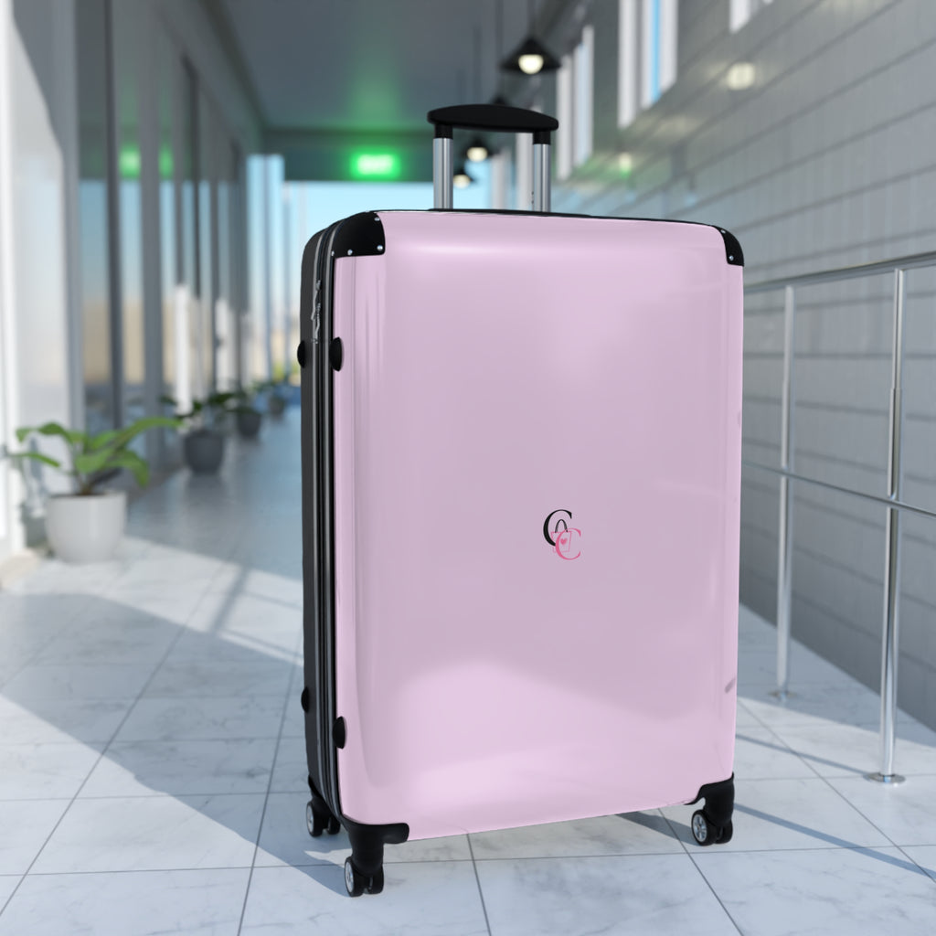 CarryCanvas Pink Monogram Carry-On Suitcase