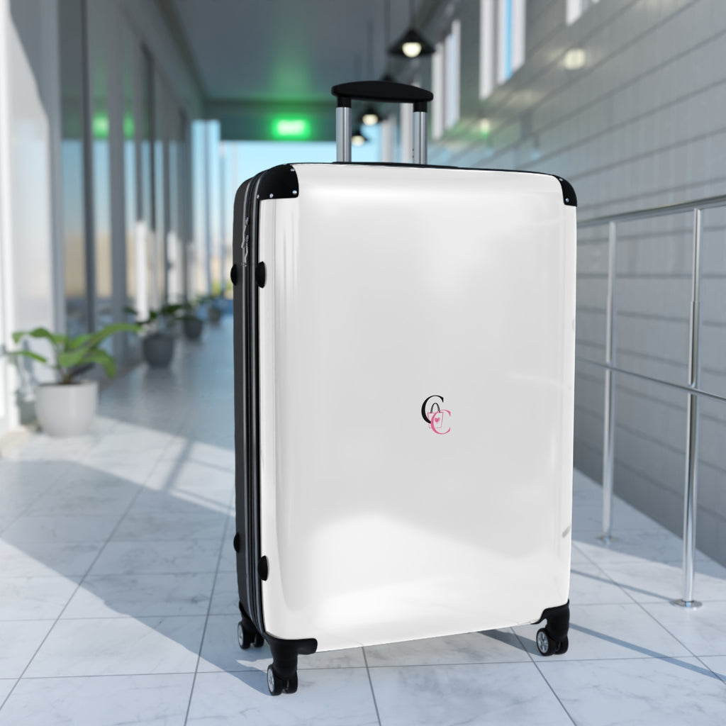 CarryCanvas white Monogram Carry-On Suitcase