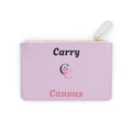 CarryCanvas Monogram Mini Clutch Personalizable