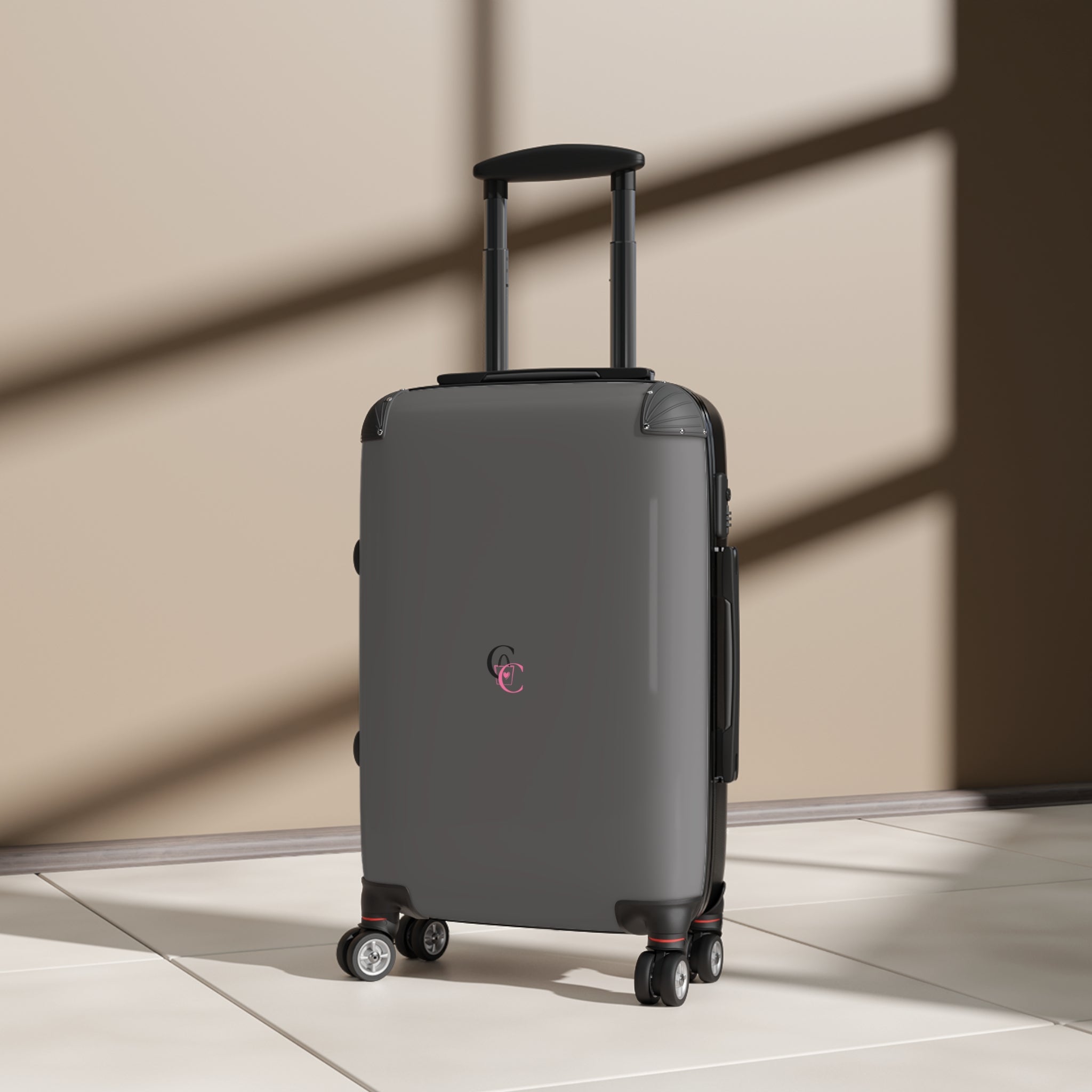 CarryCanvas Black Monogram Carry-On Suitcase