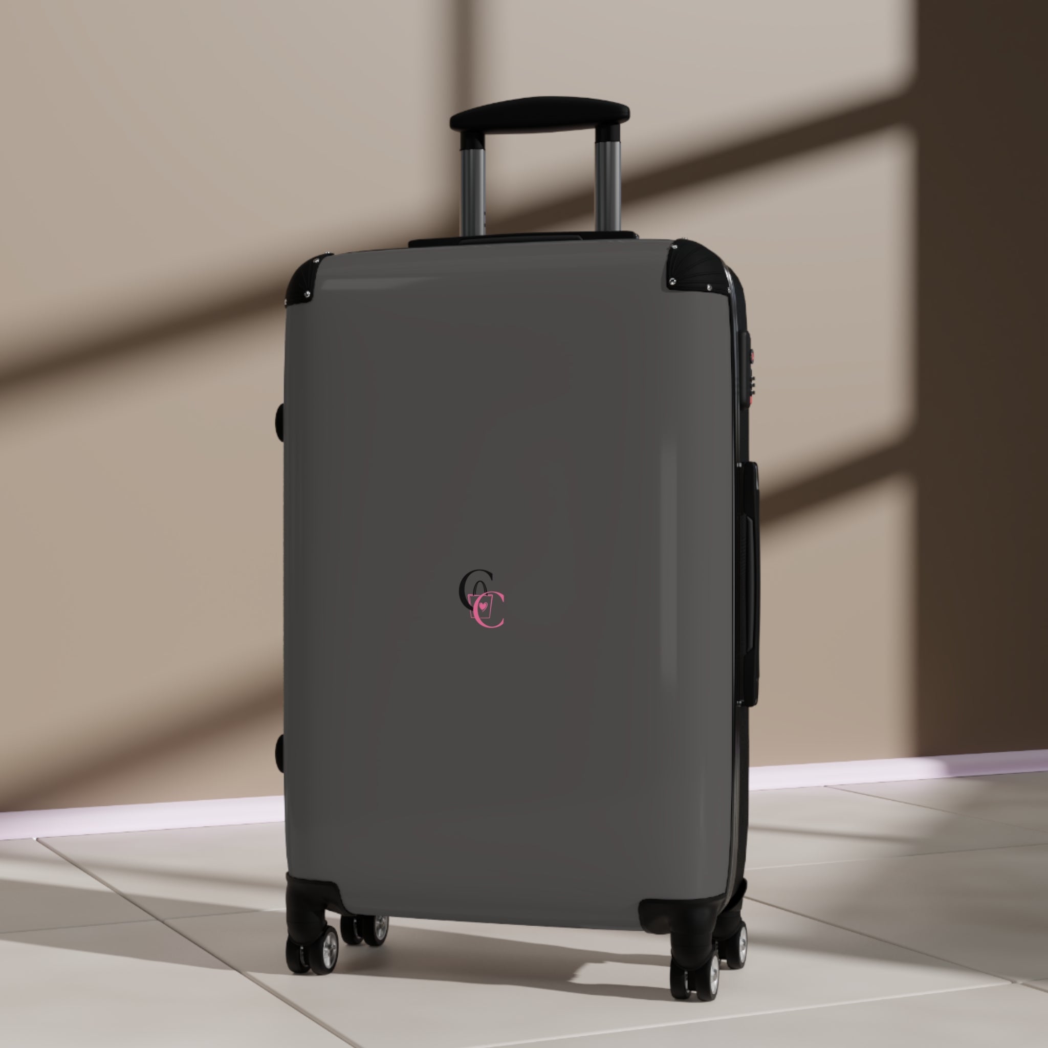 CarryCanvas Black Monogram Carry-On Suitcase